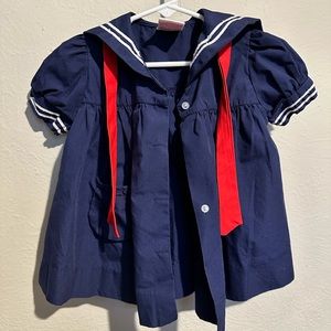 Vintage Sailor dress - 2T